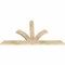 Ekena Millwork Richland Rough Sawn Timber Gable Bracket, Douglas Fir, 60"W x 32"H x 2"D x 4"F, 13/12 Pitch GBW060X32X0204RIC00RDF - alternate 5
